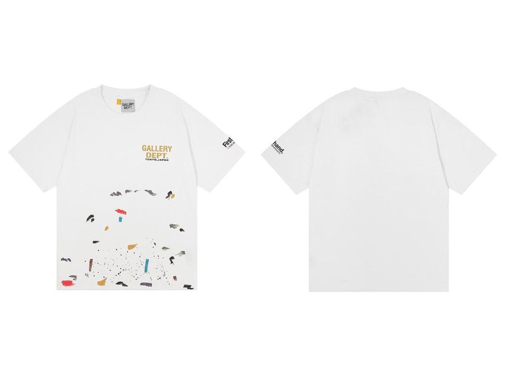 GALLERY DEPT American Tide Tie-Dye Graffiti Short-Sleeve T-Shirt