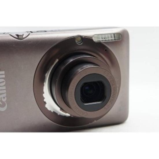 Used Canon IXY DIGITAL 220 IS Compact Digital Camera | Brown | 12.1MP | For Parts or Repair | Defective Item
