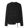 RECODE Round Neck Knitwear With Bustier Top_Rqwaa23544Bkx