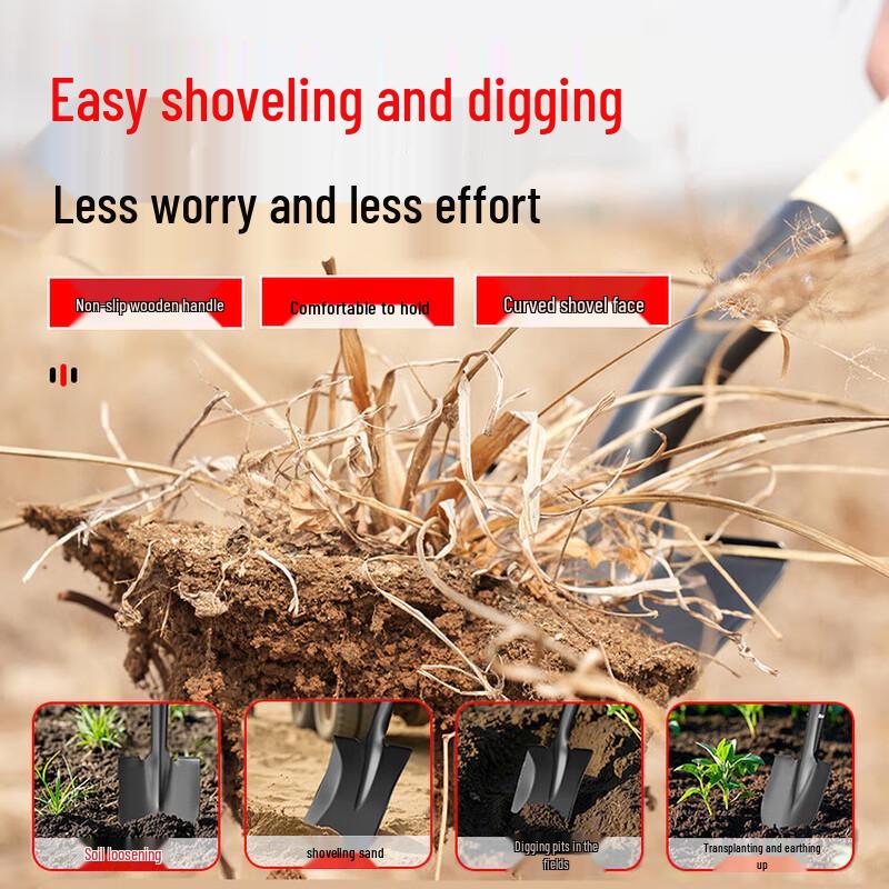 Manganese Steel Multi-Purpose Shovel