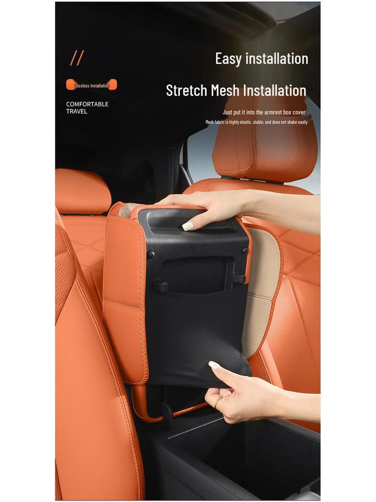 Armlehnenpolster & Taschentuchbox für Peugeot 508, 308, 2008, 3008 und 4008 Mittelkonsole.