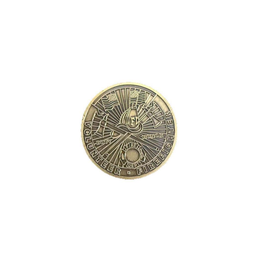 Antique Bronze Color Electroplated Metal Commemorative Medal - Creative Ancient Coin Business Gift
