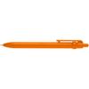 Plastic Pen Recycled "Fidget" (black Ink) Orange