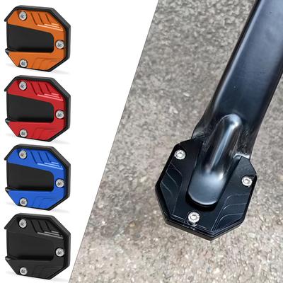 Placa de soporte para caballete lateral, extensor de patinete universal para Suzuki, BMW, SUZUKI, KAWASAKI y YAMAHA.