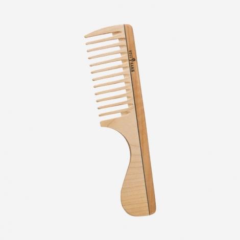 Kostcam Wooden Hair Comb (For Curly Hair) 19Cm