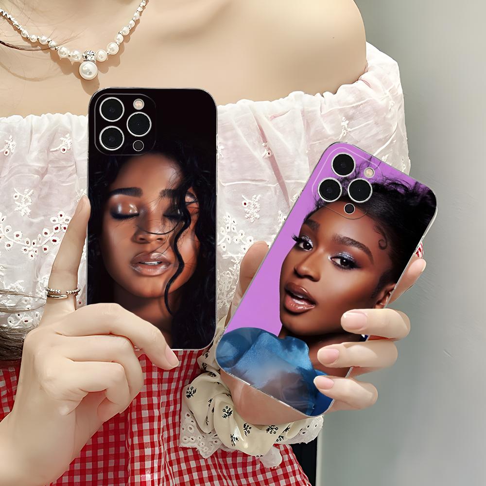 Normani Kordei Clear TPU Mobile Case for iPhone 17 16 15 14 13 12 11 X XR XS Air Pro Max Plus Mini Colorful Cover