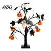 Lampade Natalizie da Tavolo Albero di Halloween Luce LED Ramo Nero Illuminato con Occhio di Fantasma Zucca Ragno USB Festival Luci da Interno Oggetti di Scena e Batteria