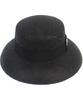Yunibeosyeolkemiseuteuli Bau Bowl Black Panama Hat Summer Fedora