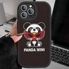 Japan Fashion H-Hysteric M-Mini Phone Case For iPhone 16 15 14 13 12 11 Pro Max Plus Leather Soft Cover