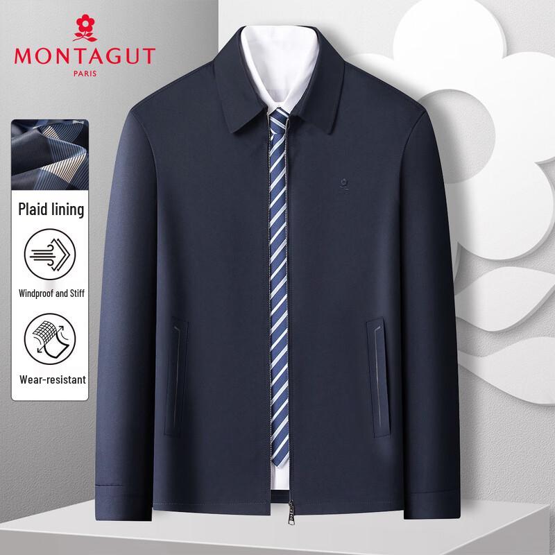 

Мужская деловая повседневная однотонная куртка MONTAGUT на осень/зиму XL