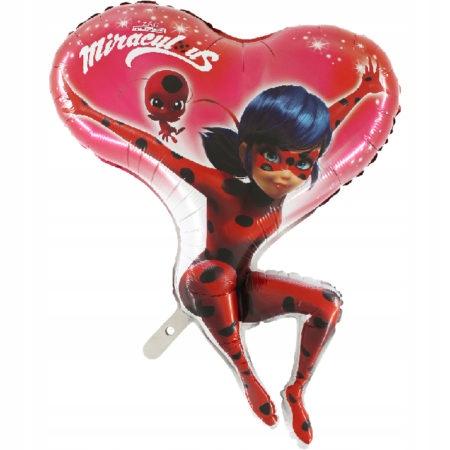 Miraculous Lady Bug Foil Balloon, 21" 1 Pc.