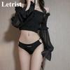 Perizoma europeo e americano Letrist Alphabet da donna, sportivo, fitness, senza cuciture, sexy, hot mom, T-BACK, pantaloncini di grandi dimensioni