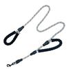 Double Handle Large Dog Leash,reflective Dog Leash with Foam Handle,comfortable & Easy To Control for Dog Training and Walking