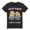 Minions Camiseta 100% Algodão Masculina Camisetas Masculinas Top Top Sarcástico Camiseta S-2XL Oficial