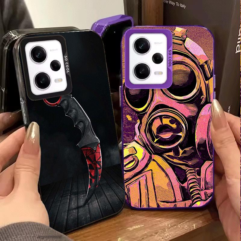 Counter Strike Cs Go Soft Phone Case for Xiaomi Redmi Note 13 14 15 Pro Plus 12S 12 11S 11 11T 10S 10 Shockproof Cover Back Shel
