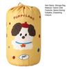 Drawstring Storage Sack Compression Storage Bag Foldable Travel Packing Bag for Down Jacket Thick Clothes Camping Home