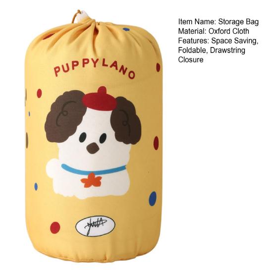 Drawstring Storage Sack Compression Storage Bag Foldable Travel Packing Bag for Down Jacket Thick Clothes Camping Home