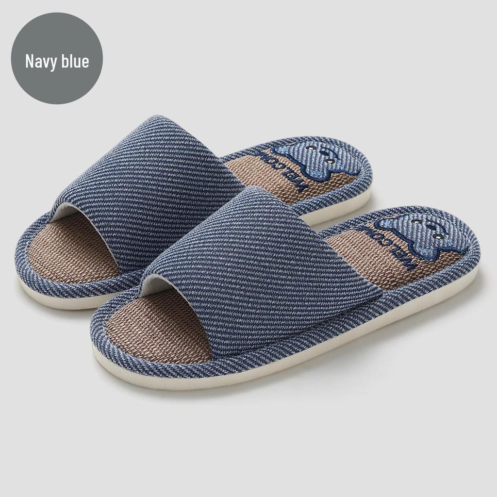 Summer Cute Bear Non-Slip Breathable Indoor Slippers for Women and Men