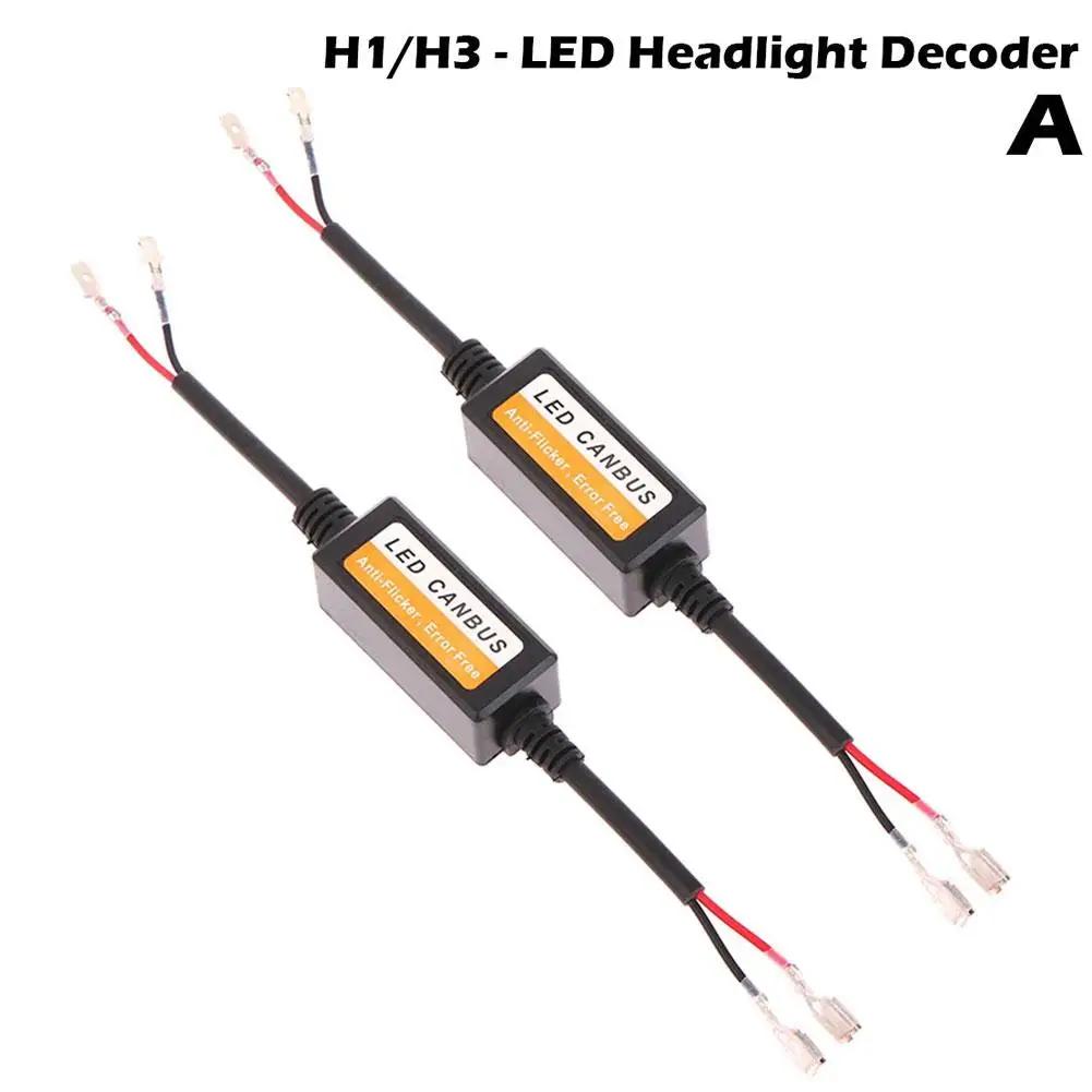 Automotive Accessories H1/h3/h4/h7/h8/h9/h11 12V Fault Eliminator LED Canbus Decoder Automotive LED Decoder Resistor Controller