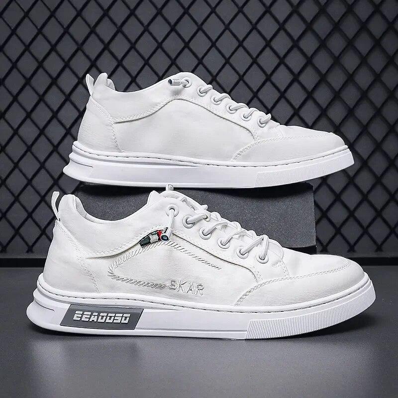 Pánske ležérne tenisky šnurovacie trendy originálne ležérne ploché topánky pre mužov letné pohodlné plátené topánky Tenis Masculino