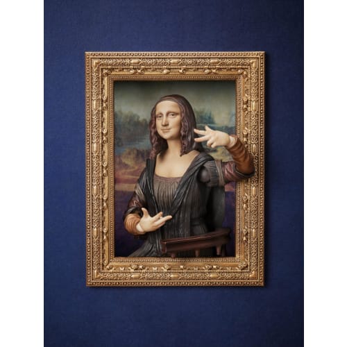 figma Leonardo da Vinci's Mona Lisa Non-Scale PVC & ABS Painted Complete Movable Figure