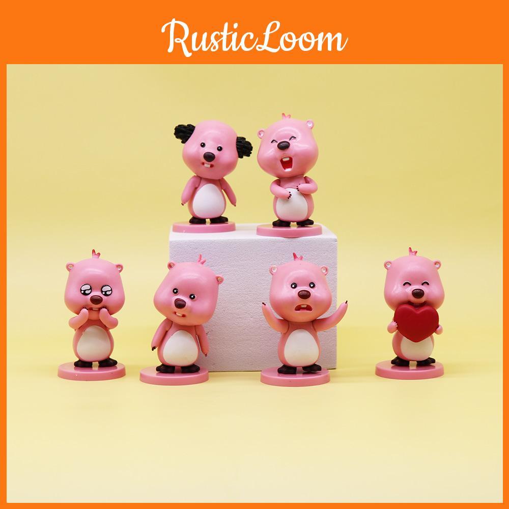 Popular Collectible Loopy Pvc Figure Assembly Required 6 Variants Available