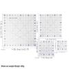 Acrylic Irregular 90° Sewing and Patchwork Ruler for Fabric Cutting