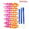 Heatless Hair Curling Headband No Heat Silk Curls Ribbon Hair Roller Sleeping Soft Lazy Hairs Curlers Foam Rod Hair Styling Tool