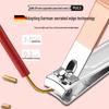 2025 Nail Care Set: 14-Piece Manicure Kit with Nail Clippers, Scissors, and Blackhead Needle
