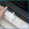4PCS Car Threshold Protector Transparent Decorative Badge Sticker For Nismo Nissan 370Z Coupe Roadster Z34 2009-2020 GTR Juke