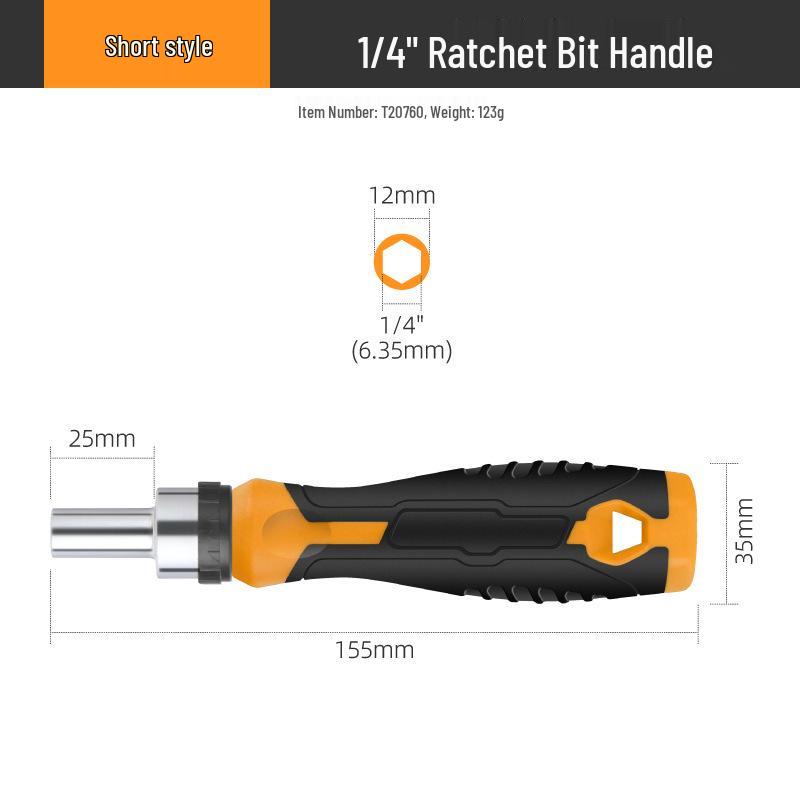 Multifunctional Screwdriver Set: Phillips, Slotted, Torx T30 Blades with Bit Handle