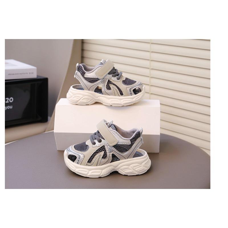 Summer new children's shoes baby sports shoes boys dad shoes girls breathable mesh shoes children soft sole