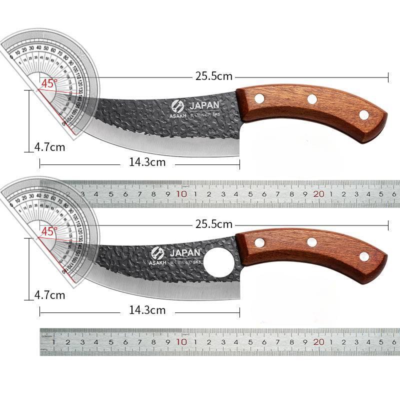 Vykosťovací nůž Kovaný sekáček na maso z nerezové oceli Kuchařský nůž na ovoce a zeleninu