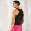 Moda Hombre Camisetas sin Mangas Cuello Redondo Color Sólido sin Mangas Bolsillos Tirantes Chalecos Hombre Ajustado Ropa de Calle Sexy Vacaciones Tops