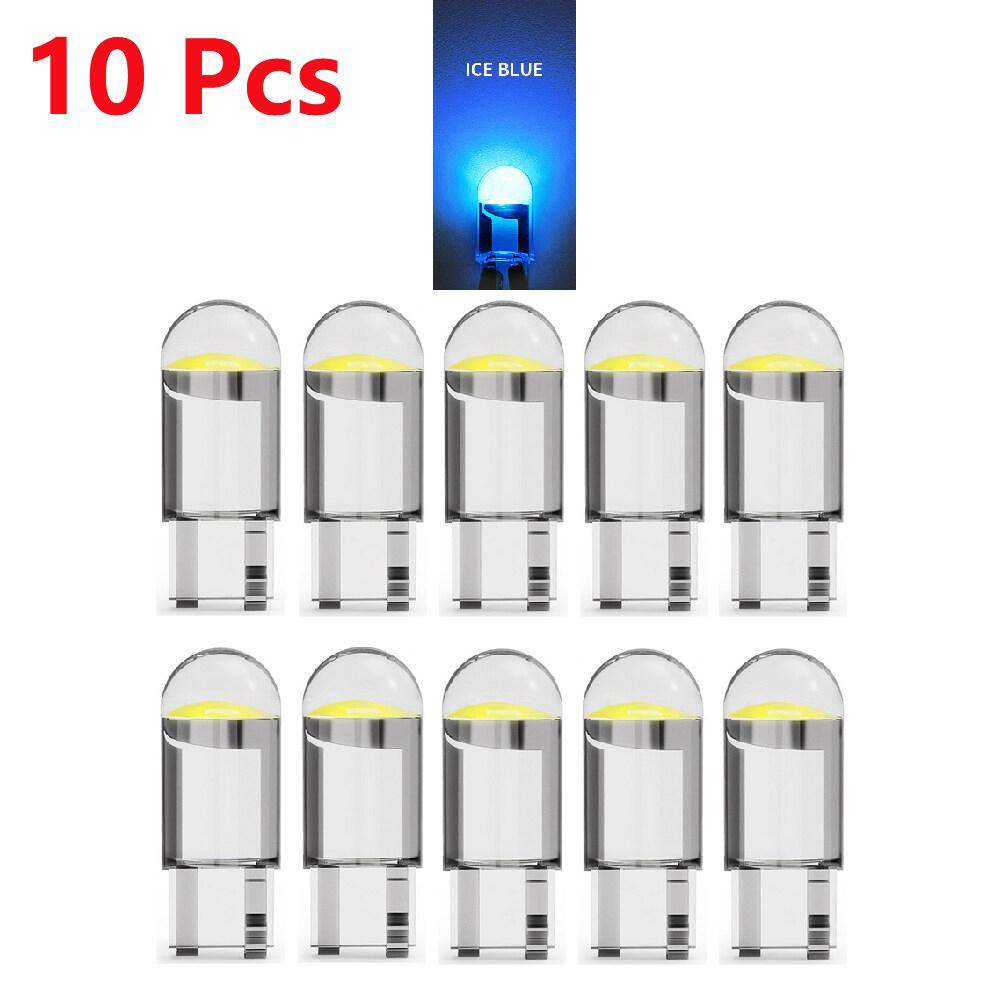 5/10Pcs T10 W5W Φωτιστικό LED αυτοκινήτου COB Led Bulbs Φωτιστικό αυτοκινήτου Σφήνα Φωτιστικό Πλαϊνό Φωτιστικό Ακρυλικό Θόλο Φώτα ανάγνωσης Λάμπα οργάνων Αυτόματη λάμπα πινακίδας κυκλοφορίας DC12V