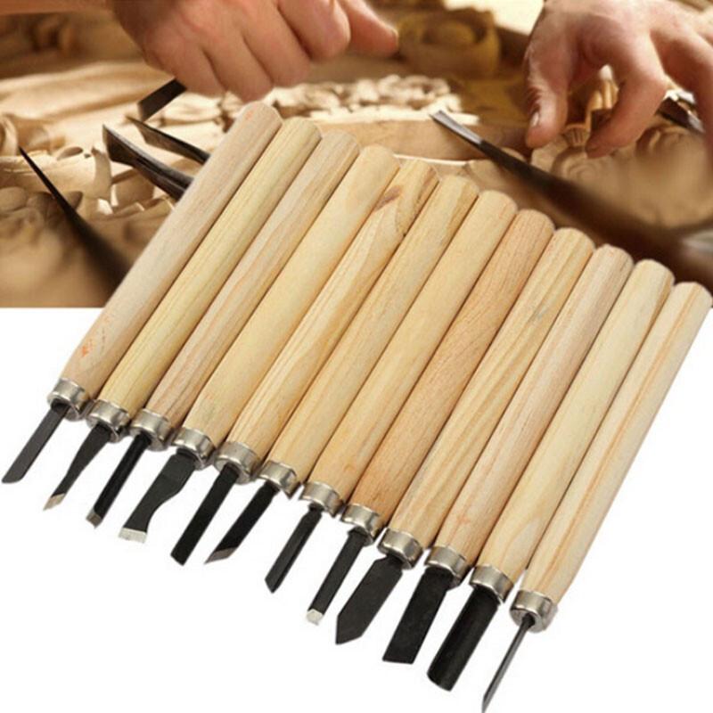 12-Piece Wood Carving Chisel Set