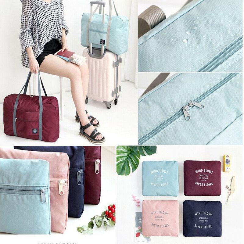 Hochwertige Tragbare Faltbare Reiseaufbewahrung Handgepäck Reisetasche für Alle Gelegenheiten