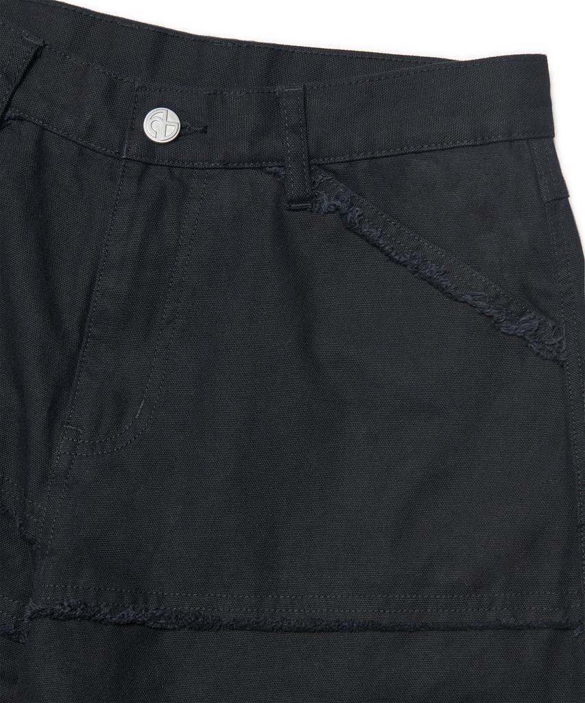 Nomaenyueol Rough Division Pants - Black