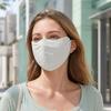 Ice Silk Face Guard, Washable Cooling Sunscreen Face Shield, Breathable Holes Face Protector with Elastic Ear Loop for Outdoor Cycling Hiking Fishing
