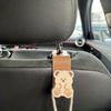 2pcs Car Hooks Creative Bear Storage Hooks Multi functional Hooks Car Interior Accessories