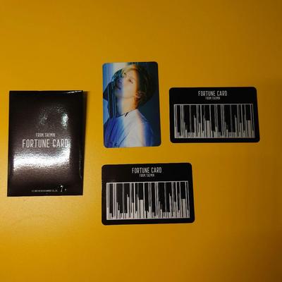 [USED] SHINee Taemin Korean Solo Concert Goods Fortune Card Rare