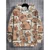 Cartoon Cute Style Full Print Capybara Hoodie Men Women Funny Children Gift Casual Daily Hooded Coat 2026 New Street Daily