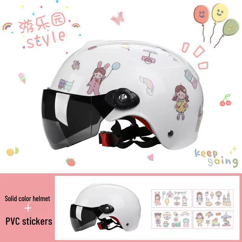 Children's Electric Scooter Helmet - Summer Sun Protection, All-Season Safety for Toddlers.