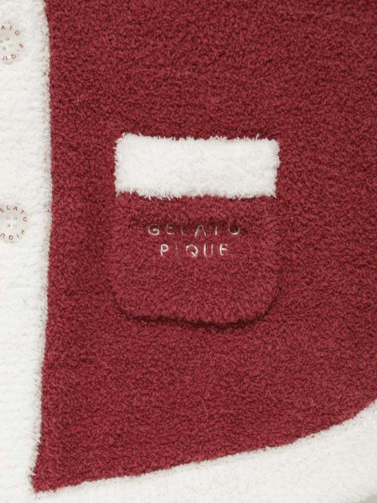 Gelato Pique Holiday Baby Baby Moco Red Poncho, PBNT245439,