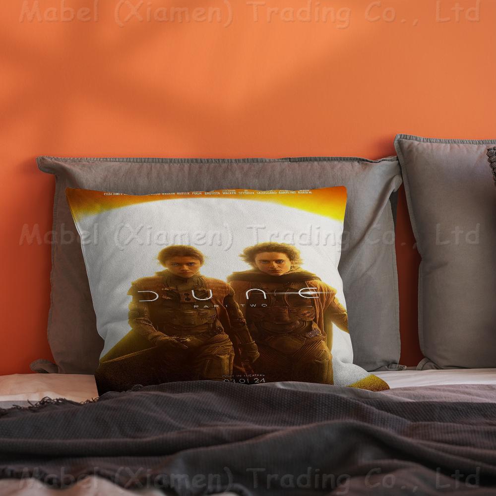 Dune Part 2 2024 Cushion Cover Pillow Cover Decor Pillowcase Printed Cushion Case for Couch