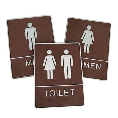 Men&Women Bathroom Acrylic Mark Label Removable Back Self-Adhesive Toilet WC Sign Wall Sticker DIY Decor