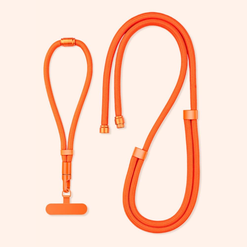 Popruh na telefon k zavěšení na krk a přes tělo s nastavitelnou délkou, 3v1 řetízek na telefon, cestování, outdoor