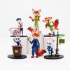 6-Pack Zootopia Action Figures Ornaments Creative Desktop Decor Mini Car Accessories Healing Home Small Statues