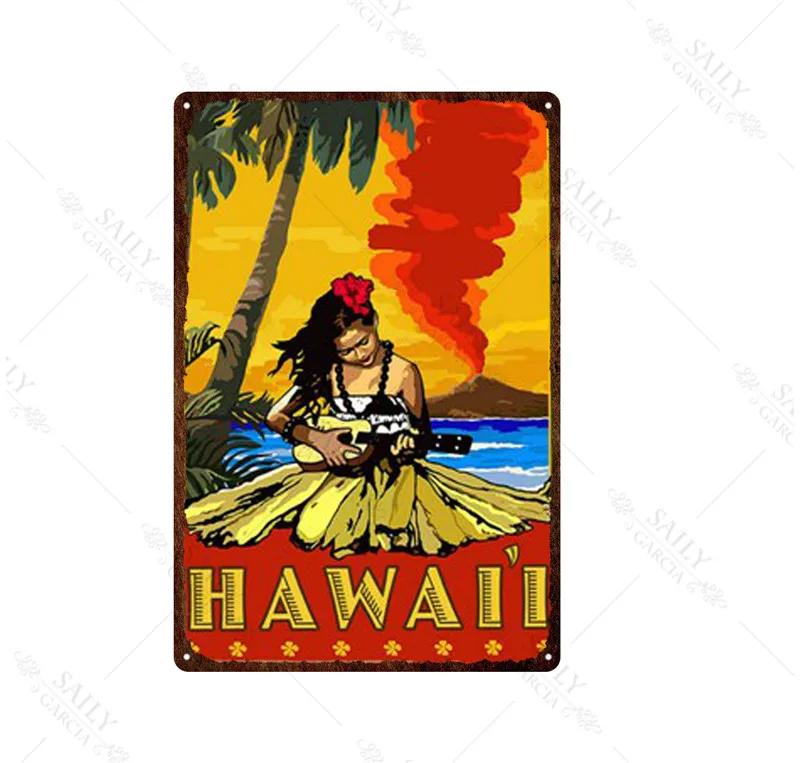 Africa City Sign Vintage Metal Sign Christmas Gift Metal Plates for Wall Art Retro Home Kids Room Decor Metal Poster 30X20Cm