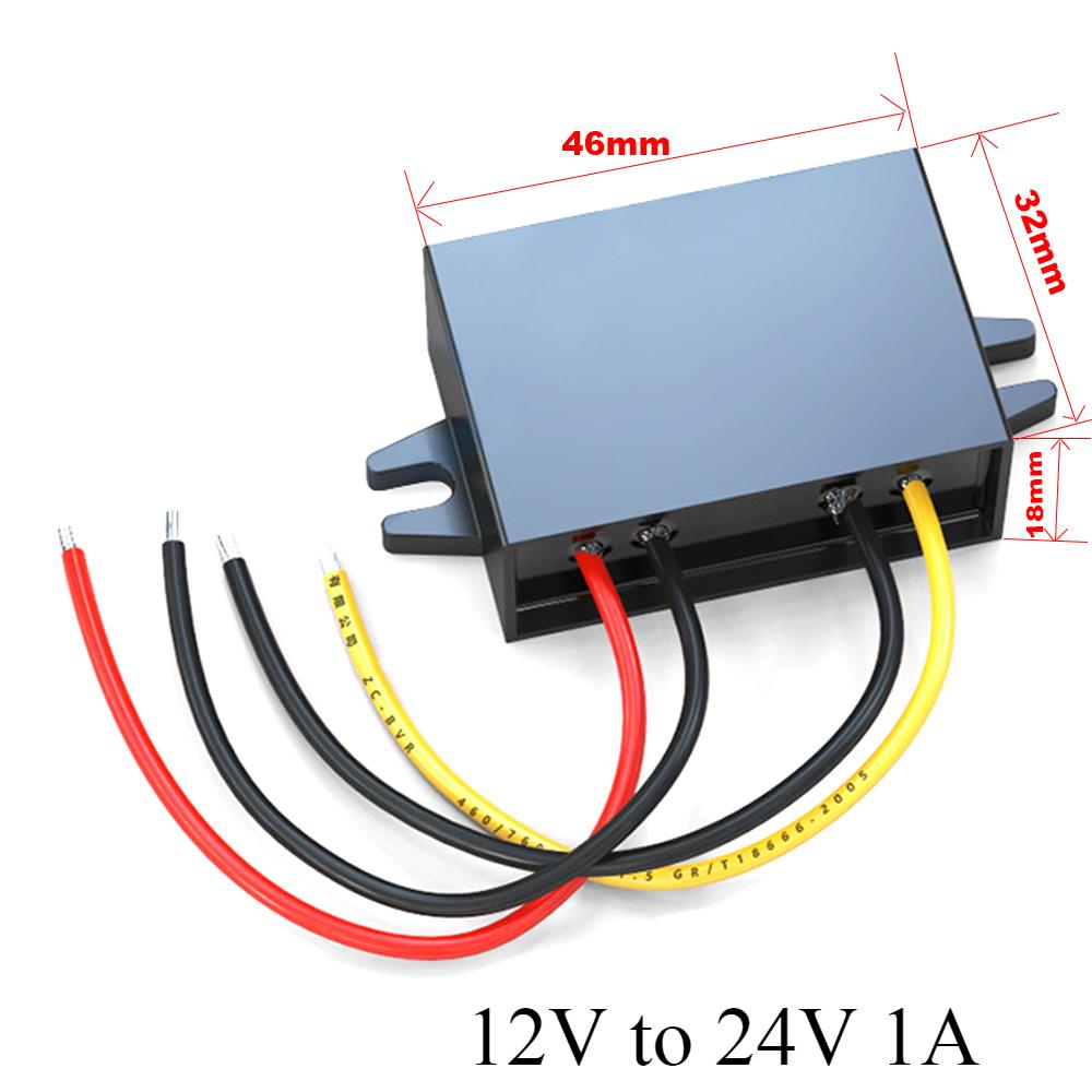 12V TO 24V 1A-30A Boost DC Converter Power Module Step Up Booster 12 Volts to 24 Volts Voltage Regulator Transformer for Cars 12V